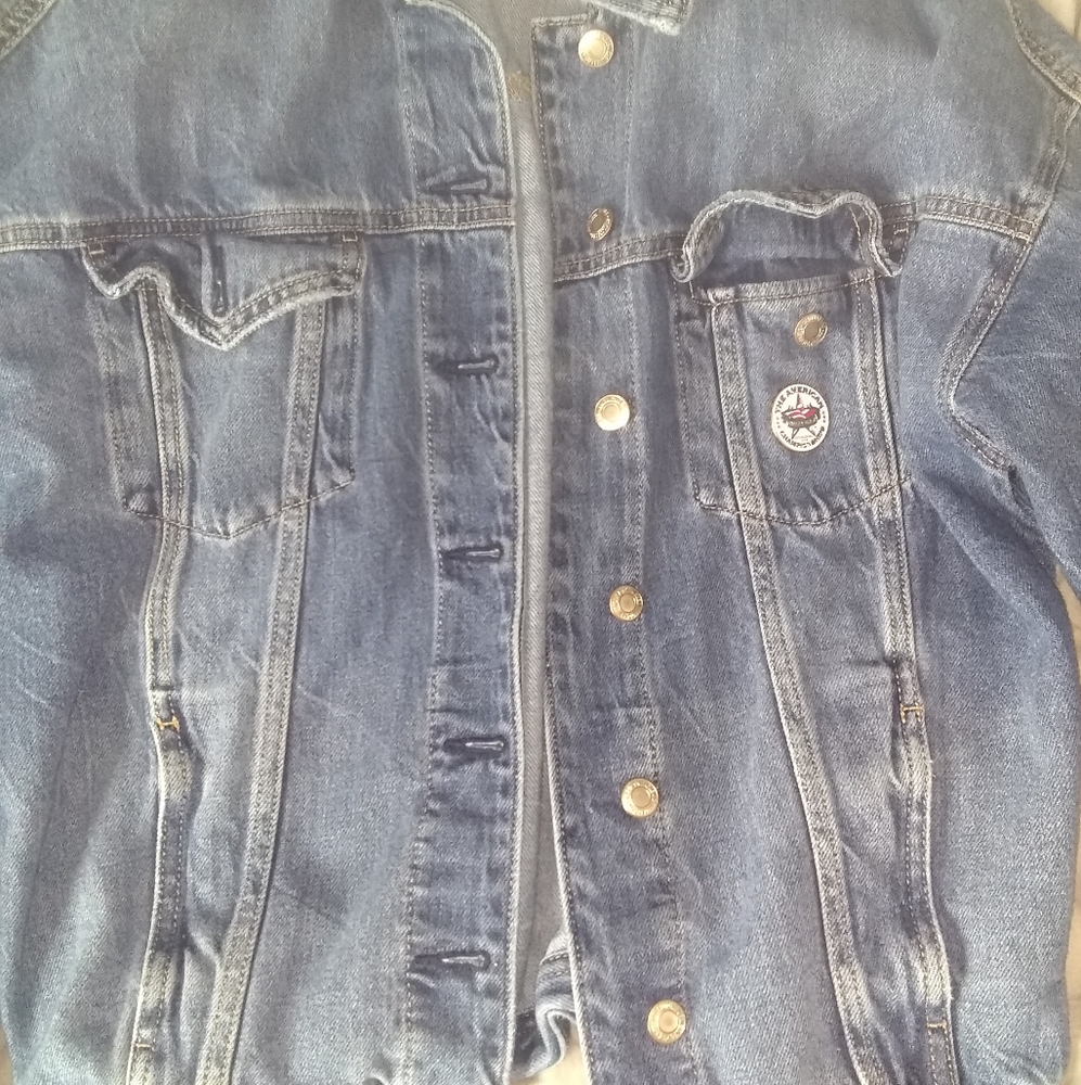 A jean jacket